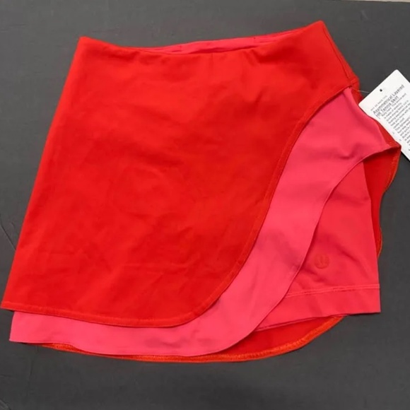 lululemon athletica Pants - Lululemon Athletica Asymmetrical Layered High Rise Tennis Skirt